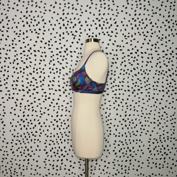 Savage X Fenty Neon Scribble Underwire Bra - Picture 5 of 7